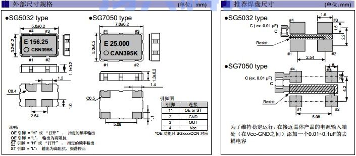 EPSON代理 64MHZ SG7050CAN 贴片晶体晶振原装_电子元器件其它_扬兴科技(香港)有限公司_百方网